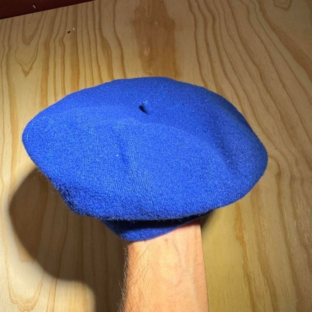 Vintage Czechoslovakia made wool beret